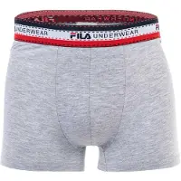 FILA Boxershorts donkerblauw / grijs / rood / zwart / wit