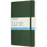 Moleskine Classic Notitieboek - Large - Softcover - Gestippeld - Mirte Groen