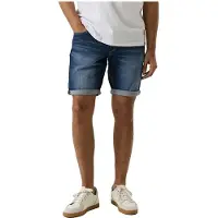 Garcia Heren Effen Shorts Blauw