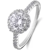 Lucardi Ring 'Schick' zilver