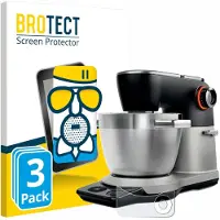 BROTECT - Screenprotector voor Bosch MUMS8Z - Folie Beschermfolie Beschermglas matte 3 Stuks