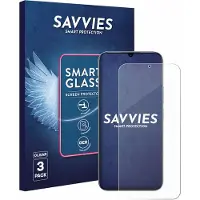 Savvies 3 Stuks Screenprotector - geschikt voor realme C83 5G - beschermfolie glas transparant