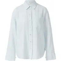 s.Oliver Red Label Blouse pastelblauw / wit