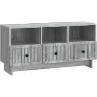 vidaXL TV Kast met lade Grijs sonoma 102 x 34,5 x 50 cm Bewerkt hout