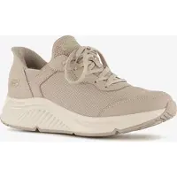 SKECHERS Slip-ins: BOBS Arch Comfort dames sneakers beige maat 39