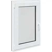 vidaXL Kelderraam RISOR 60 x 100 cm PVC en Glas Antraciet