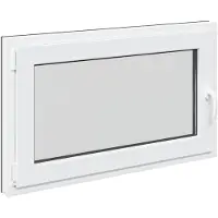 vidaXL Kelderraam RISOR 100 x 60 cm PVC en Glas Antraciet