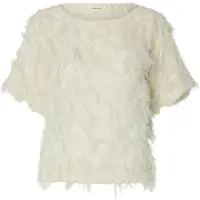 Selected Blouse 'SLFMyline' offwhite