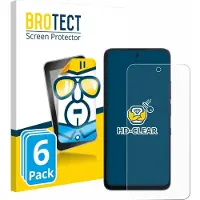 BROTECT - Screenprotector voor TCL NxtPaper 70 Pro - Folie Beschermfolie transparant 6 Stuks