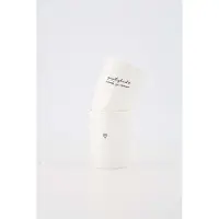 Zusss Set Van 2 Koffiemokken Gezelligheid Hartje - Verjaardag - Cadeau Dames Keramiek White / Black