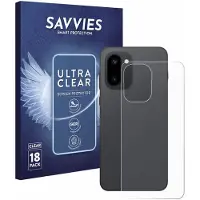 Savvies - Screenprotector voor OnePlus 15R (Achterkant) - Folie Beschermfolie transparant 18 Stuks