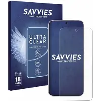 Savvies - Screenprotector voor Vivo V70 FE - Folie Beschermfolie transparant 18 Stuks