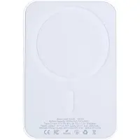 Golden Sound White Battery Pack for iPhone 12, 13, 14, 15, 16 en 17 Series - Magnetic Charging - MagSafe With Lightning Port