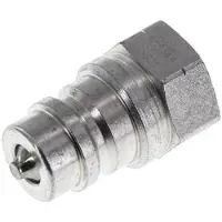 Tameson Stalen DN 10 Hydraulische Koppeling Insteeknippel G 3/8 inch Binnendraad ISO 7241-1 A D 16mm