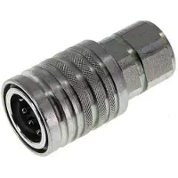 Tameson Stalen DN 12.5 Hydraulische Koppeling Snelkoppeling M22x1.5 Binnendraad ISO 7241-1 A D 20.5mm