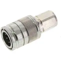 Tameson Stalen DN 10 Hydraulische Koppeling Snelkoppeling G 3/8 inch Binnendraad ISO 7241-1 A D 17.3mm