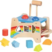 Ginza.se Hammer Bench With Xylophone 58304 Educational Toy Veelkleurig Kinderen