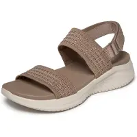 SKECHERS Sandaal 'ULTRA FLEX 3.0' mokka / lichtbruin