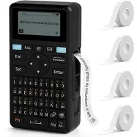 Ren Labelmaker - Labelprinter - Label Maker - Zwart - 17cm x 9cm x 6cm ; 0.2 kg