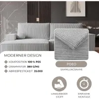 Laura Hoekbank met slaapfunctie 255 x 148 x 70 cm – Slaapbank met bedlade en opbergruimte – 3-zits bankbed L-vorm rechts – Fluwelen luxe slaapbank met DL-systeem – Hugo model –