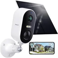 Arenti GO1T Met Zonnepaneel - Beveiligingscamera Op Batterij - 3MP - Voor buiten - Spotlight - Draadloos - Besturing via App - Oplaadbaar - Werkt Op Batterij – Bewegingsdetectie - Draadloos