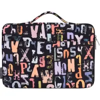 Canvas Artisan Laptophoes 13.3 Inch HV – Laptop Sleeve met Handvat – Urban Letters