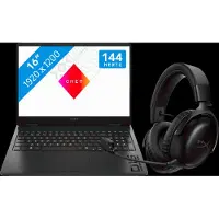 HP OMEN 16-am0975nd + HyperX Cloud III S Wireless Zwart