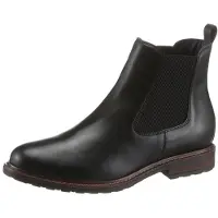 Tamaris Chelsea boots zwart