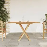 Prolenta Maison Exclusive - Tuintafel, inklapbaar, 110x110x75 cm, massief teakhout