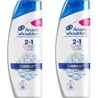 Head & shoulders Shampoo - 2in1 Classic Clean - 2 x 450 ml