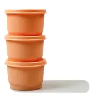 Tupperware Snackcups geel, 110ml