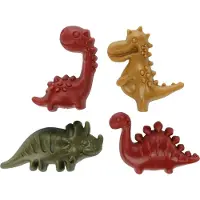 Flamingo VEGGIE DINO MET APPEL/AARDBEI/ ANANAS M 60ST 1,8KG DISPLAY