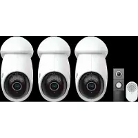 TP-LINK TP- Link Tapo C560WS 3-Pack + D235 Smart Battery & Wired Doorbell