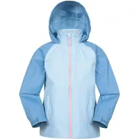 Mountain Warehouse Torrent II Waterdichte Jas voor kinderen/Kinderen (Teal)