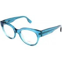 Jimmy Choo Zichtbril JC136 49/20/140 Transparant teal Acetaat VROUW JC136