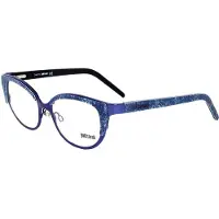 Just cavalli JC0464 51/16/130 Blauw Metaal Vrouwelijke Bril JC0464