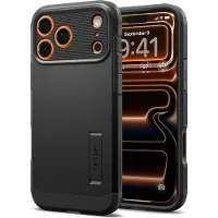 Spigen Tough Armor Backcover MagSafe voor de Apple iPhone 17 Pro - Black