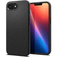 Spigen Liquid Air iPhone 17e / 16e Hoesje Mat Zwart