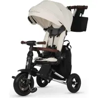 Q-Play Nova Deluxe Tricycle Stroller Beige