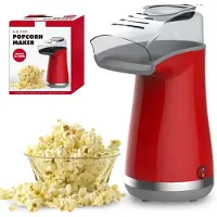 Ren Popcornmachine - Popcornmachine - Popcornmachine Princess - Rood - 25cm x 20cm x 30cm; 1.23 kg