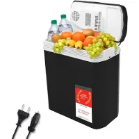 Ren Koelbox Elektrisch 12v 230 Volt - Koelbox - Koelbox Elektrisch - Zwart - 40cm x 24cm x 43cm