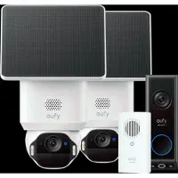 Eufy SoloCam E42 Duo Pack + Video Doorbell E340 + Chime