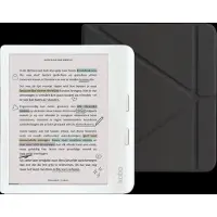 KOBO Libra Colour Wit + BlueBuilt Book Case Zwart