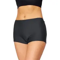 Merry Style HI-Leila Dames Zwembroek - Zwemshorts - Bikinibroekje - Elastische tailleband - Polyamide & Elastaan - Grafiet (9154) - 40