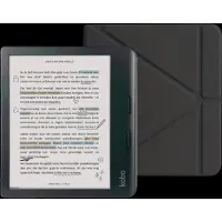 KOBO Libra Colour Zwart + BlueBuilt Book Case Zwart