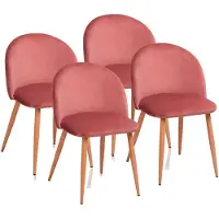 Furniture Style Mercedes Stoelenset 46x78x24.3 Cm 4 Eenheden