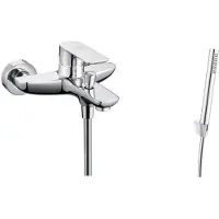 Kielle Vega - Badkraan met accessoires, EcoSpare, chroom 10318SN30