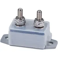 Blue Sea Systems Short Stop Dc Circuit Breaker 40a Zilver