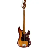 Sire Marcus Miller P5 4-String FL Tobacco Sunburst fretloze elektrische basgitaar
