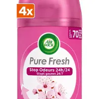 Air Wick (4x) - Luchtverfrisser - Navulling - Aziatische Kersenbloesem - 250ml
